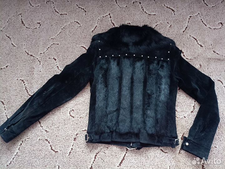 Парка демисезонная укороченная женская, р-S