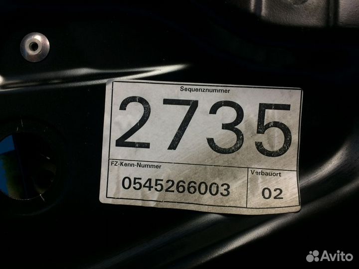 Стеклоподъемник передний левый volkswagen Passat B