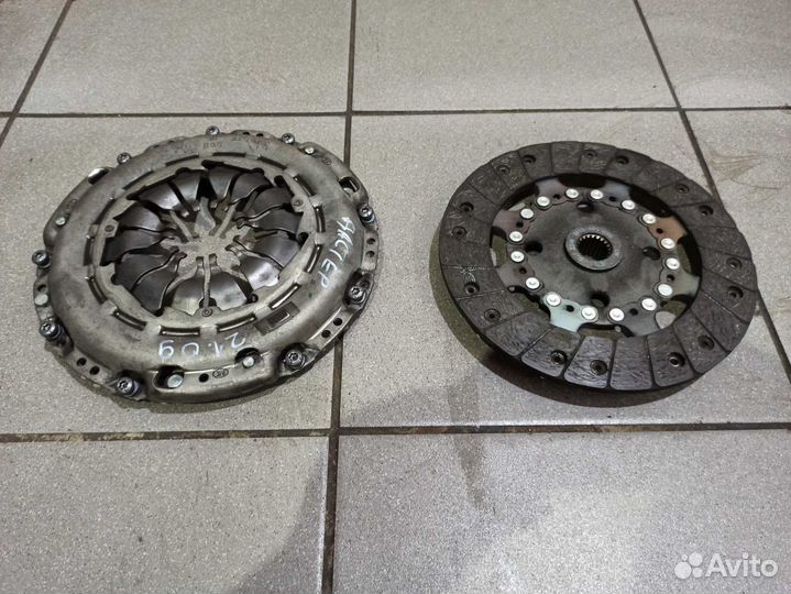 Сцепление корзина диск. Рено 1.3 турбо 150 л.с