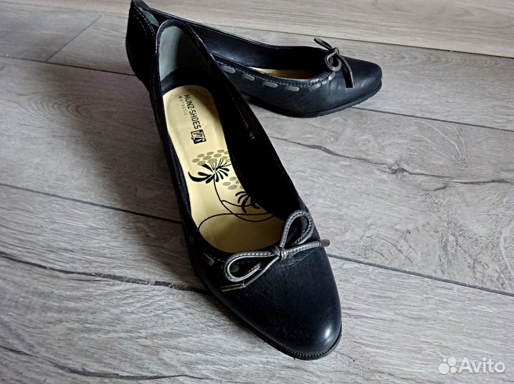 Туфли женские 37 размер натуральная кожа