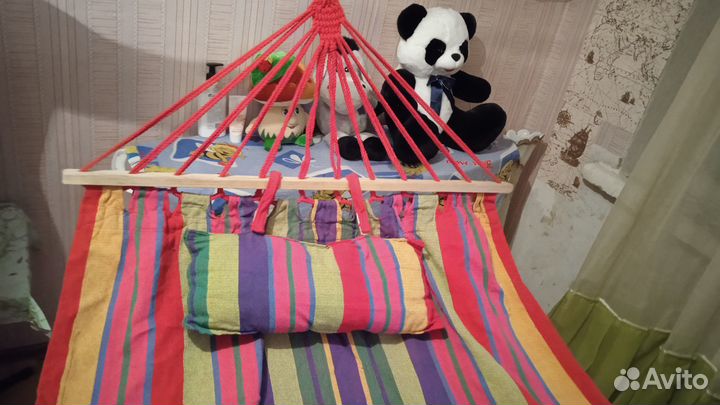 Садовые качели гамак