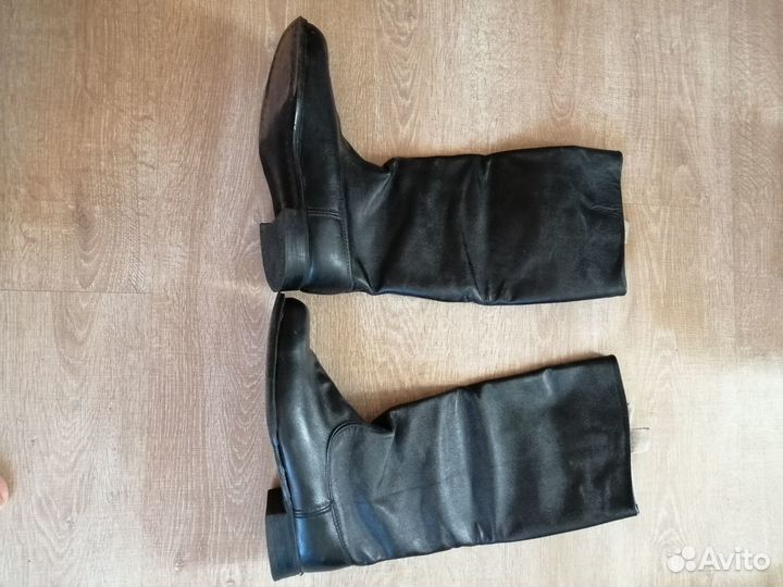 Сапоги военные офицерские хромовые СССР Размер 44