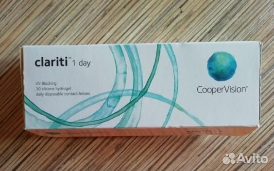Линзы Cooper Vision Clariti 1 day -8,0 20 шт
