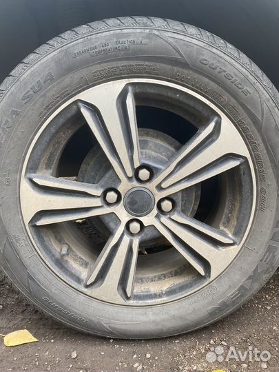 Литые диски на солярис киа r15