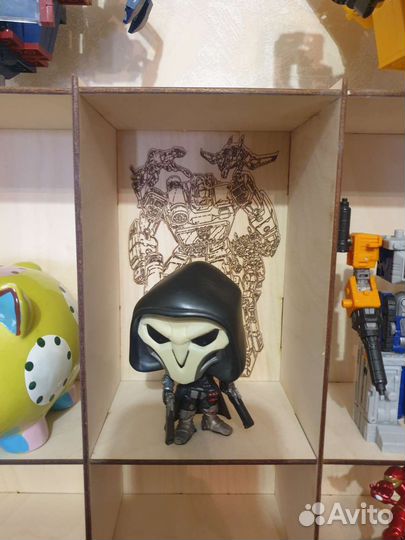 Стеллаж полка для игрушек трансформеров