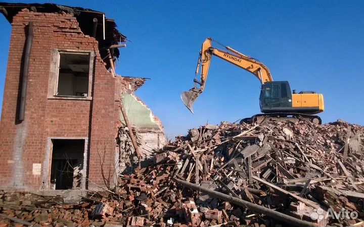 Демонтажные работы демонтаж и вывоз мусора