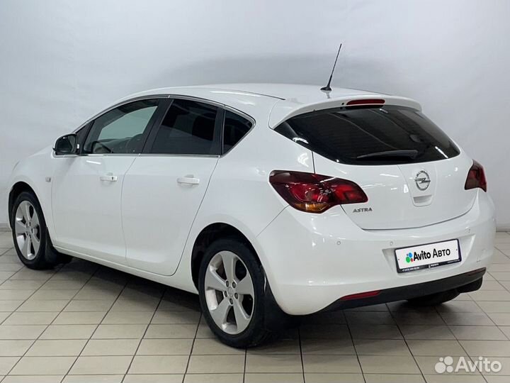 Opel Astra 1.6 МТ, 2012, 195 957 км