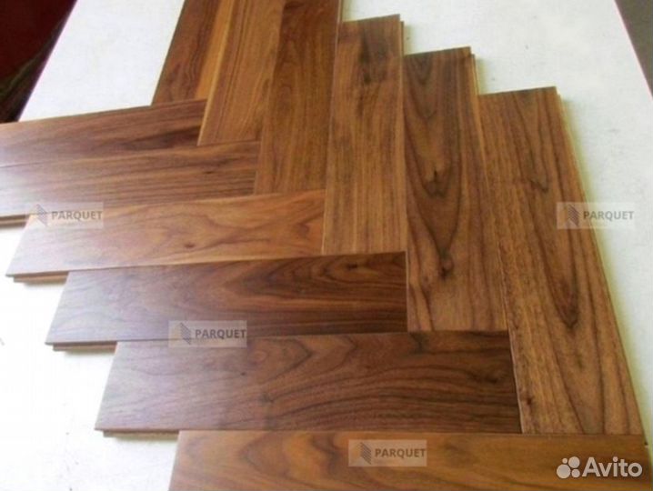 Паркетная доска орех американский