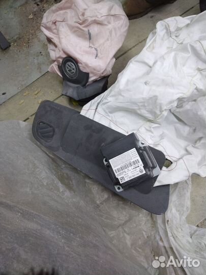 Сработаный комплект срс фольсваген поло 5