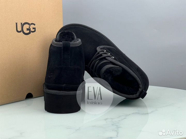 Женские ботинки Ugg Neumel Platform Black