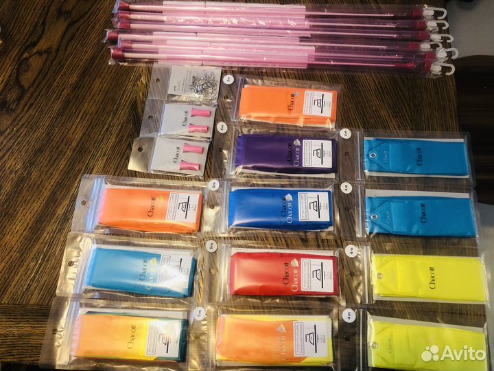 Chacott палочки, ленты, скакалки, полупальцы