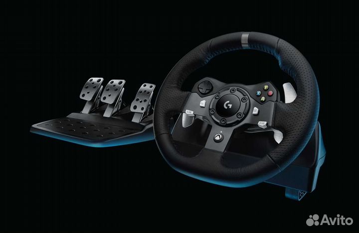 Logitech G920 + кпп 