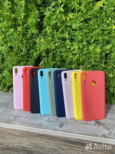 Чехол силиконовый Huawei Honor Y7 2019