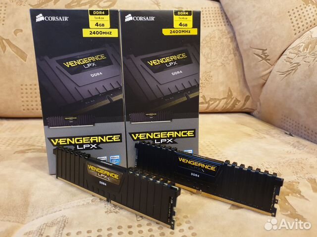 Corsair Vengeance LPX DDR4 4Gb 2400/2666 MHz