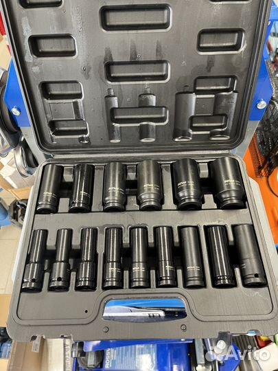 Набор головок ударных 10-32 мм Av-steel