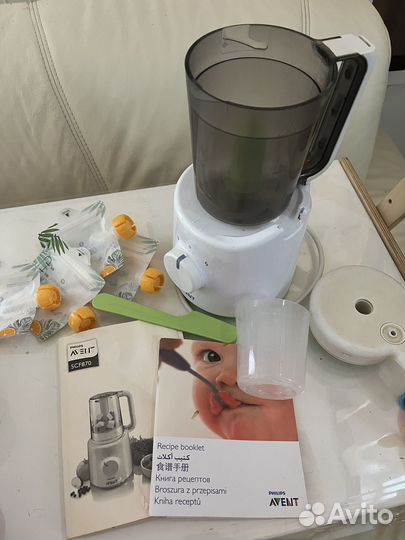 Пароварка блендер philips avent 2 в 1