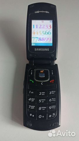 Раскладушка самсунг sgh x210