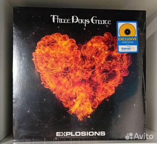 Three Days Grace - Explosions (золотистый винил)