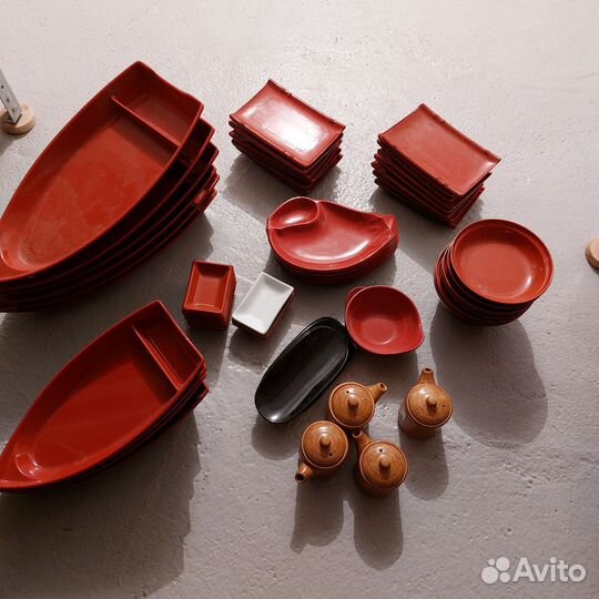 Посуда для японской кухни. evfr vnlson melamine