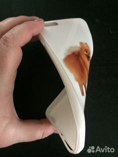 Чехол силиконовый на Айфон 6 плюс (новый)