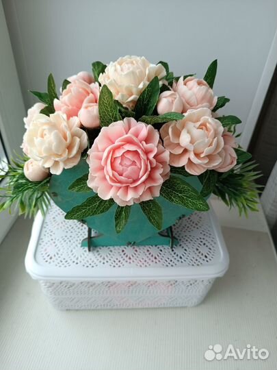 Букет из мыла