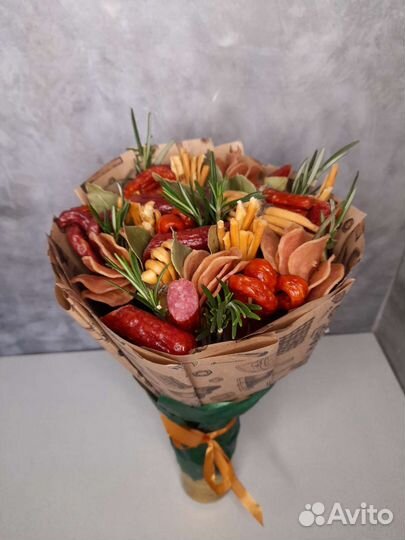 Съедобный вкусный букет подарок мужчине