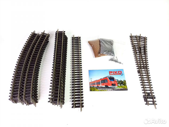 Железная дорога Piko набор рельс 1/87 HO