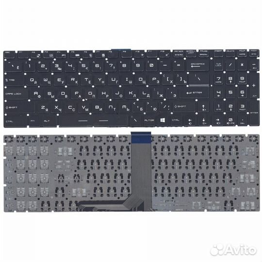 Клавиатура для MSI GT72 GS60 GS70 GP62 GL72 GE72 ч