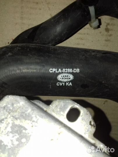 Патрубок теплообменник Range Rover 4 L405 4.4 диз