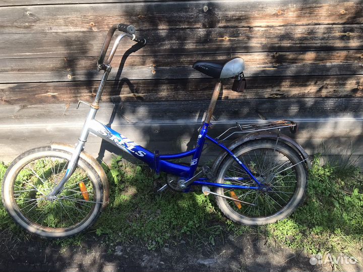 Велосипед stels pilot 420 складной