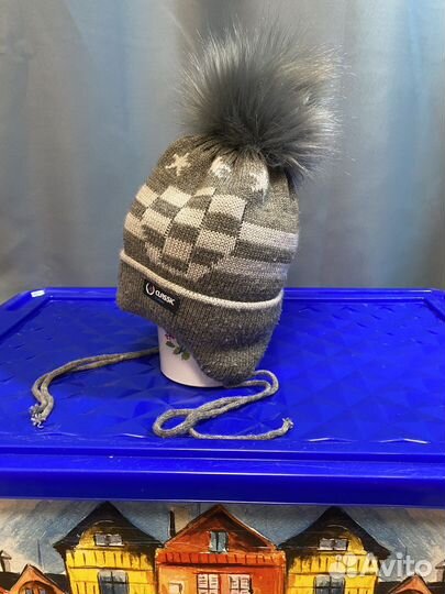 Зимняя шапка для мальчика