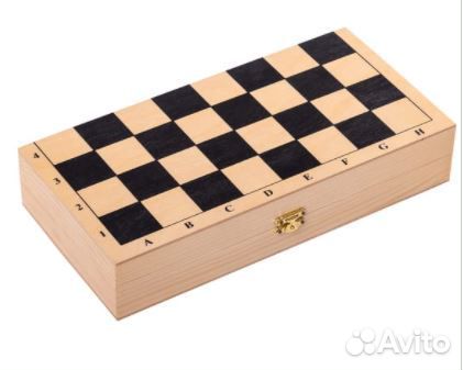 Игра 3в1 (нарды, шахматы, шашки) 40х20х6см Классик