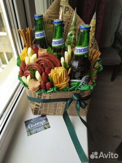 Подарок. Съедобный букет