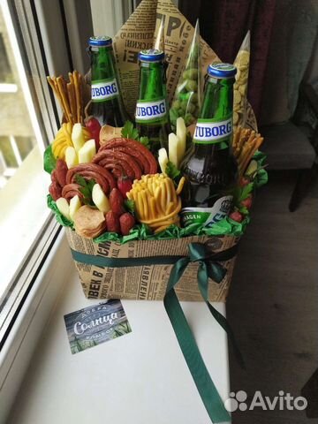 Подарок. Съедобный букет