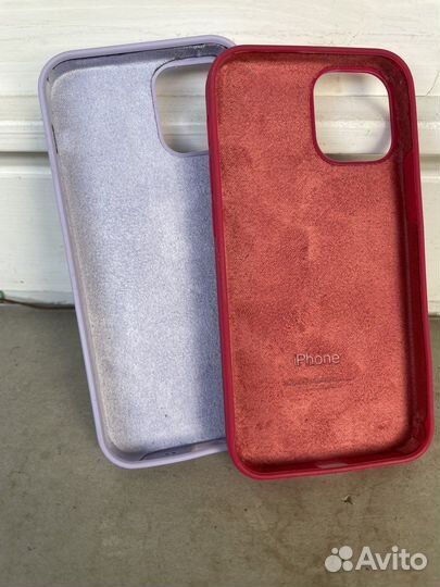 Силиконовые чехлы на iPhone 12 mini