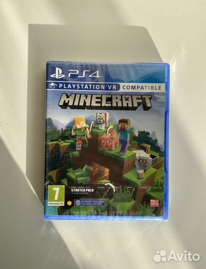 Minecraft PS4 Новый Диск