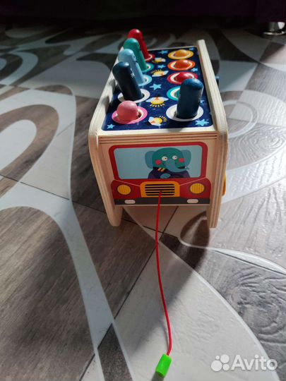 Развивающий бизиборд слон