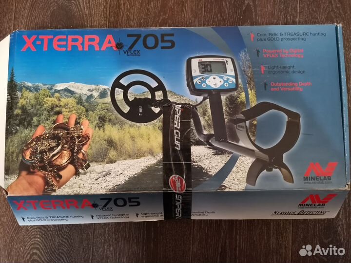 Металлоискатель minelab x terra 705