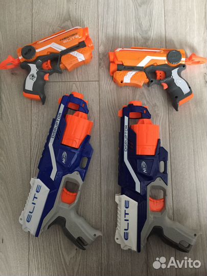 Нерф, ластики, яйца, пазлы