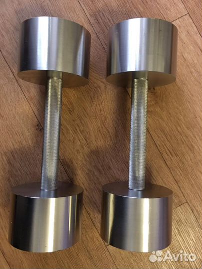 Гантели из нержавеющей стали