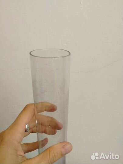 Пробирка колба стеклянная большая