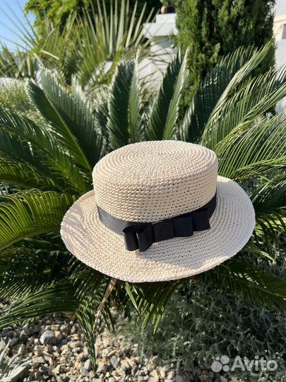 Шляпка женская летняя Канотье
