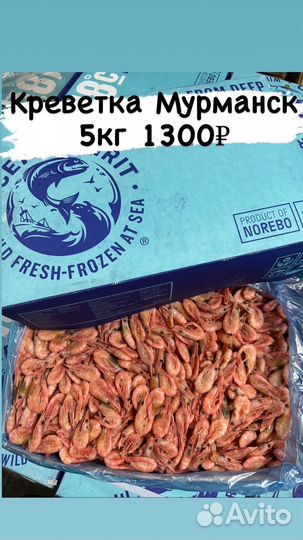 Креветка мурманская 250+