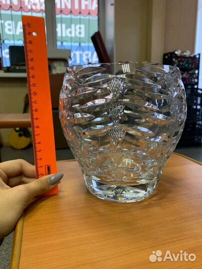 Ваза хрустальная СССР