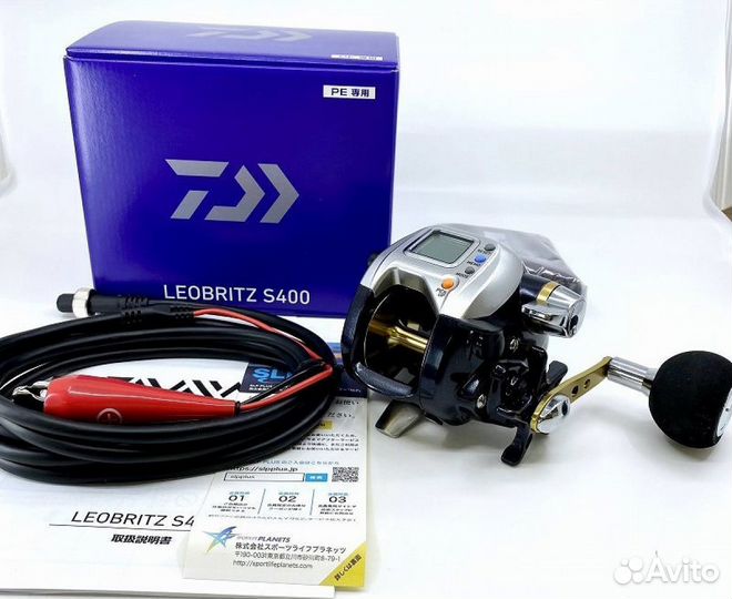 Катушка daiwa 16 leobritz S400 right