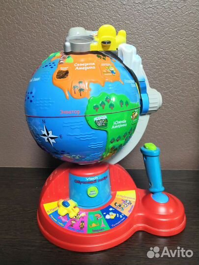 Интерактивный глобус обучающий vtech