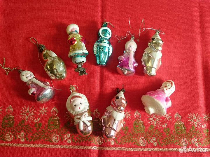 Елочные игрушки СССР