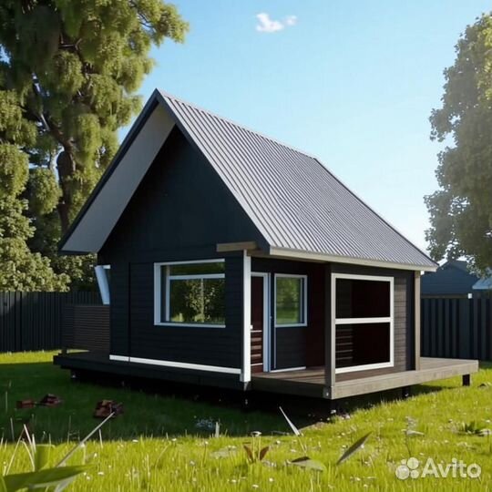 Каркасный дом баня под ключ