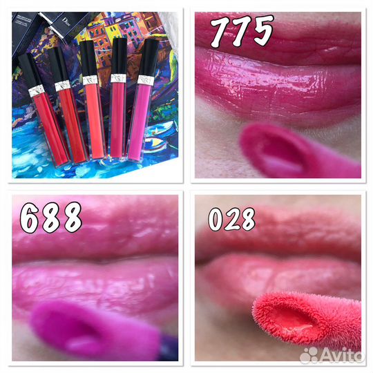 Блеск для губ dior оригинал новый