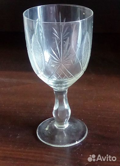 Хрустальные фужеры бокалы рюмки СССР